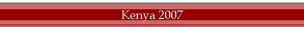 Kenya 2007